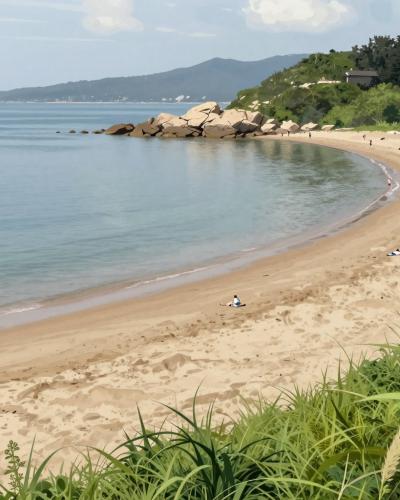 AI-generated illustration of Baia delle Favole (Bay of Fables)