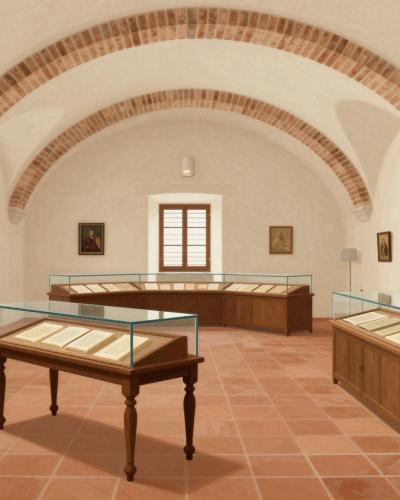 AI-generated illustration of Casa di Francesca (Casa del Planeto)