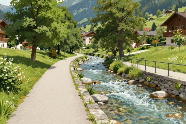 Eisack River Promenade