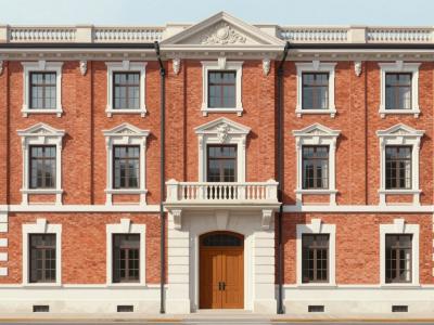 AI-generated illustration of Gotha Palace (Palazzo Carignano)