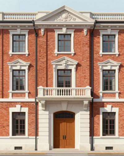 AI-generated illustration of Gotha Palace (Palazzo Carignano)