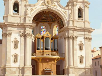AI-generated illustration of Lecce Cathedral (Cattedrale di Santa Maria Assunta)