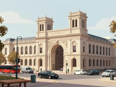 AI-generated illustration of Levanto Market