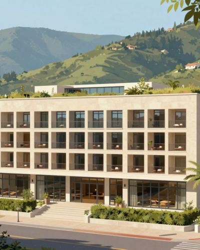 AI-generated illustration of Merano Thermal Baths (Therme Merano)