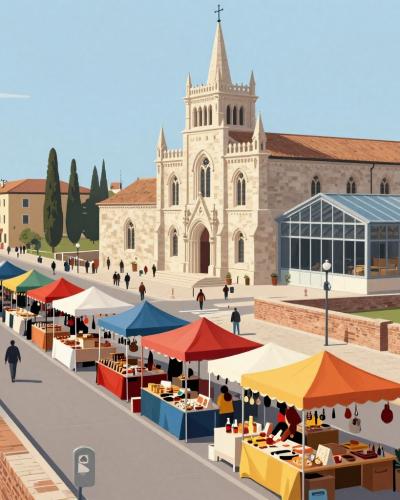 AI-generated illustration of Mercato del Lunedì