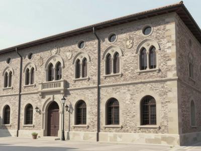 AI-generated illustration of Palazzo del Capitano del Popolo