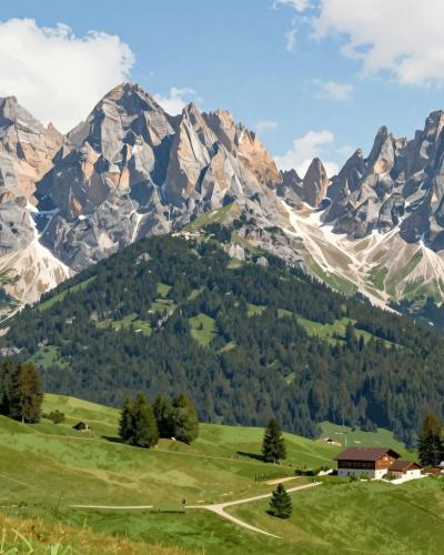 AI-generated illustration of Tofane Viewpoint (Rifugio Tofane)