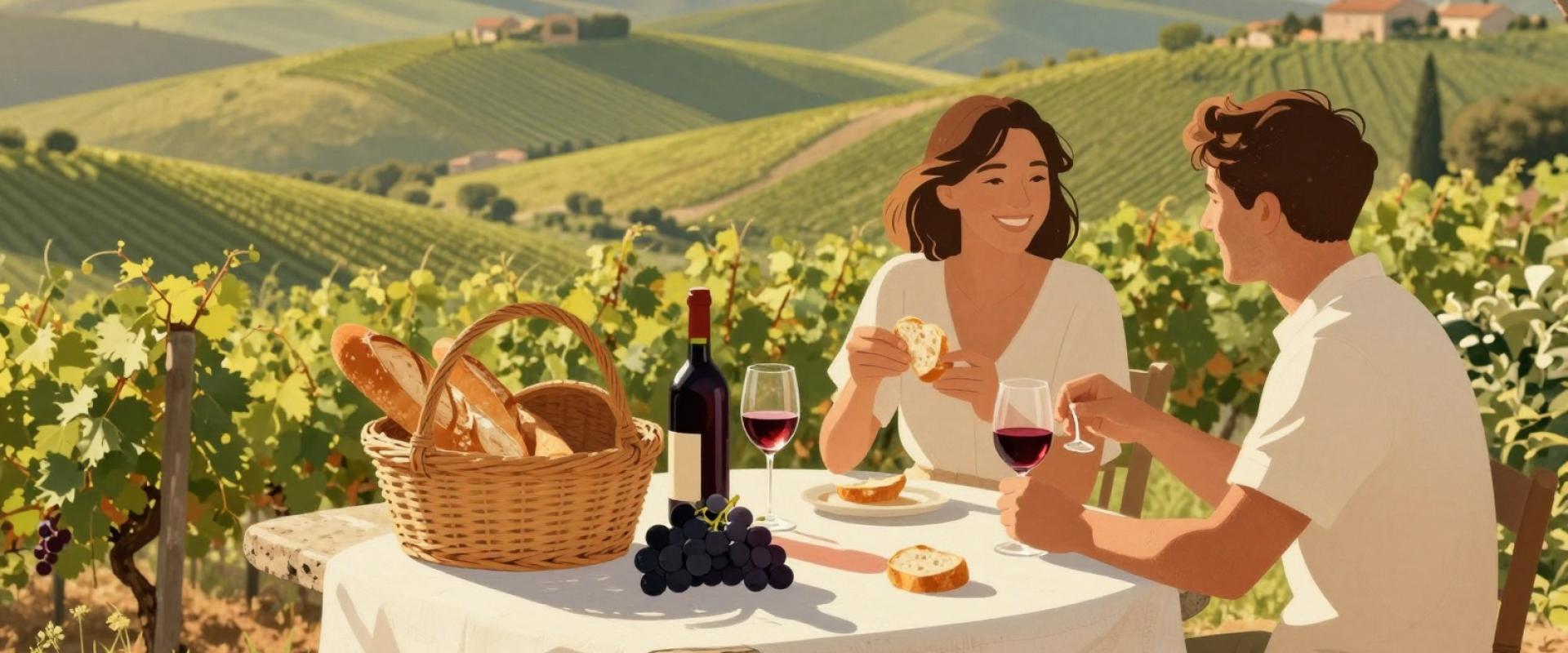 Romantic Picnics and Vineyard Strolls