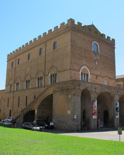 The Palazzi Papali, home of the Museo dell'Opera del Duomo in Orvieto