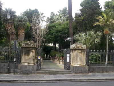 Entrance to the Orto Botanico, Catania
