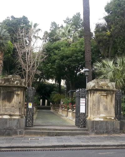Entrance to the Orto Botanico, Catania