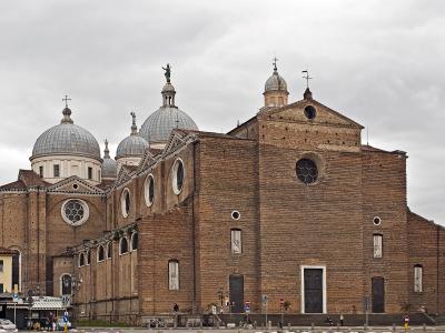 The domed Basilica of Santa Giustina on Prato della Valle, Padua