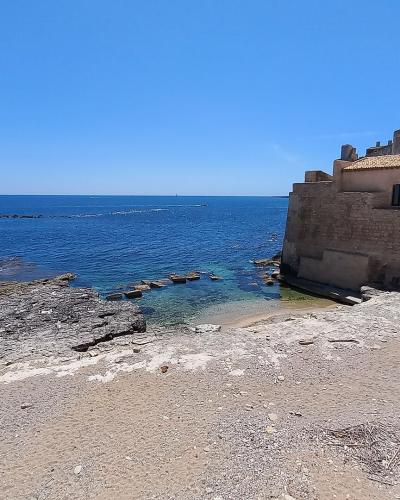 Castello Maniace at the tip of Ortigia, Siracusa