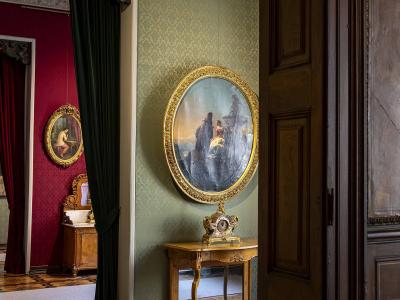 A period salon in the Museo Revoltella, Trieste