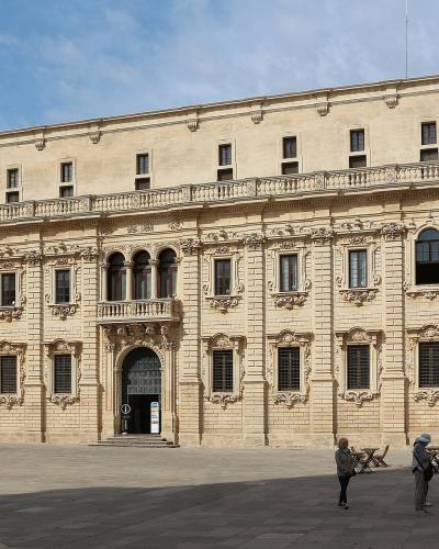 The Baroque Palazzo del Seminario on Piazza del Duomo, Lecce
