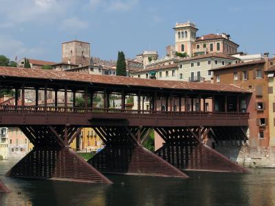 Ponte degli Alpini over the Brenta, Bassano del Grappa