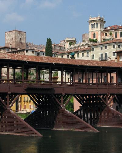 Ponte degli Alpini over the Brenta, Bassano del Grappa