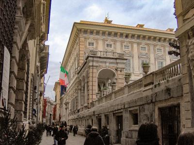Palazzo Doria-Tursi on Via Garibaldi, Genoa