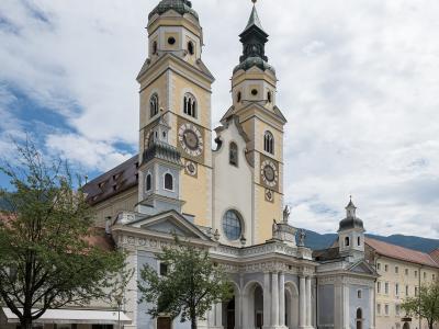 The twin towers of Bressanone (Brixen) Cathedral