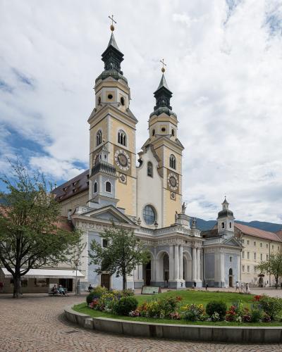 The twin towers of Bressanone (Brixen) Cathedral