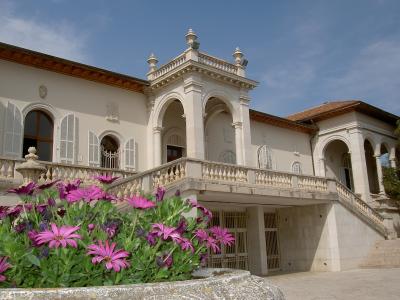 Villa Ormond and its flower gardens in Sanremo