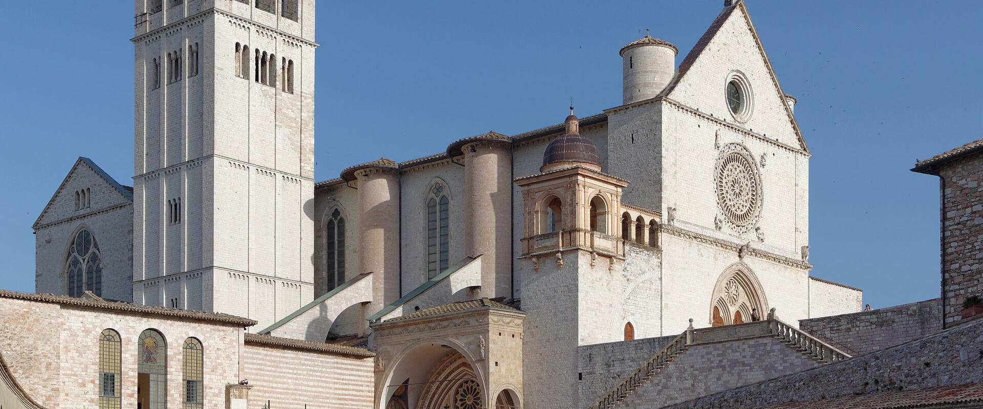 The Basilica of St Francis of Assisi, Umbria