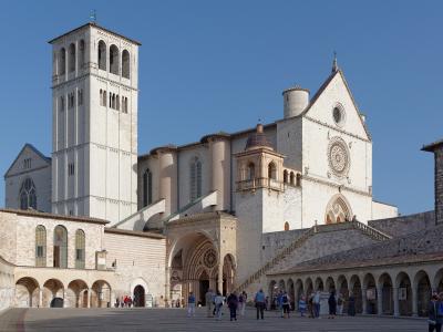 The Basilica of St Francis of Assisi, Umbria