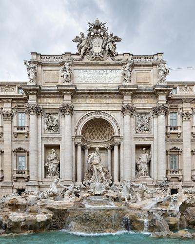 The Trevi Fountain in Rome