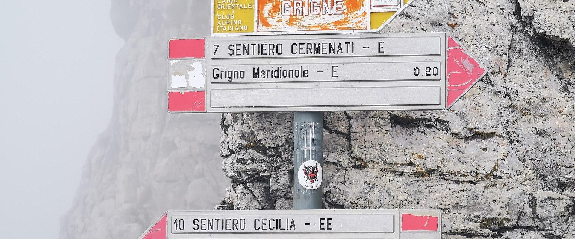Sentiero delle Grigne