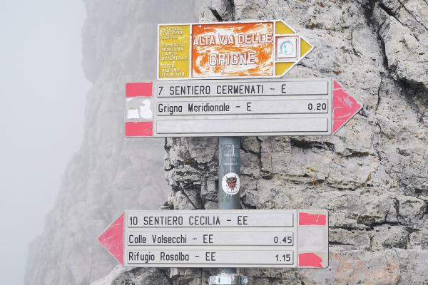 Sentiero delle Grigne