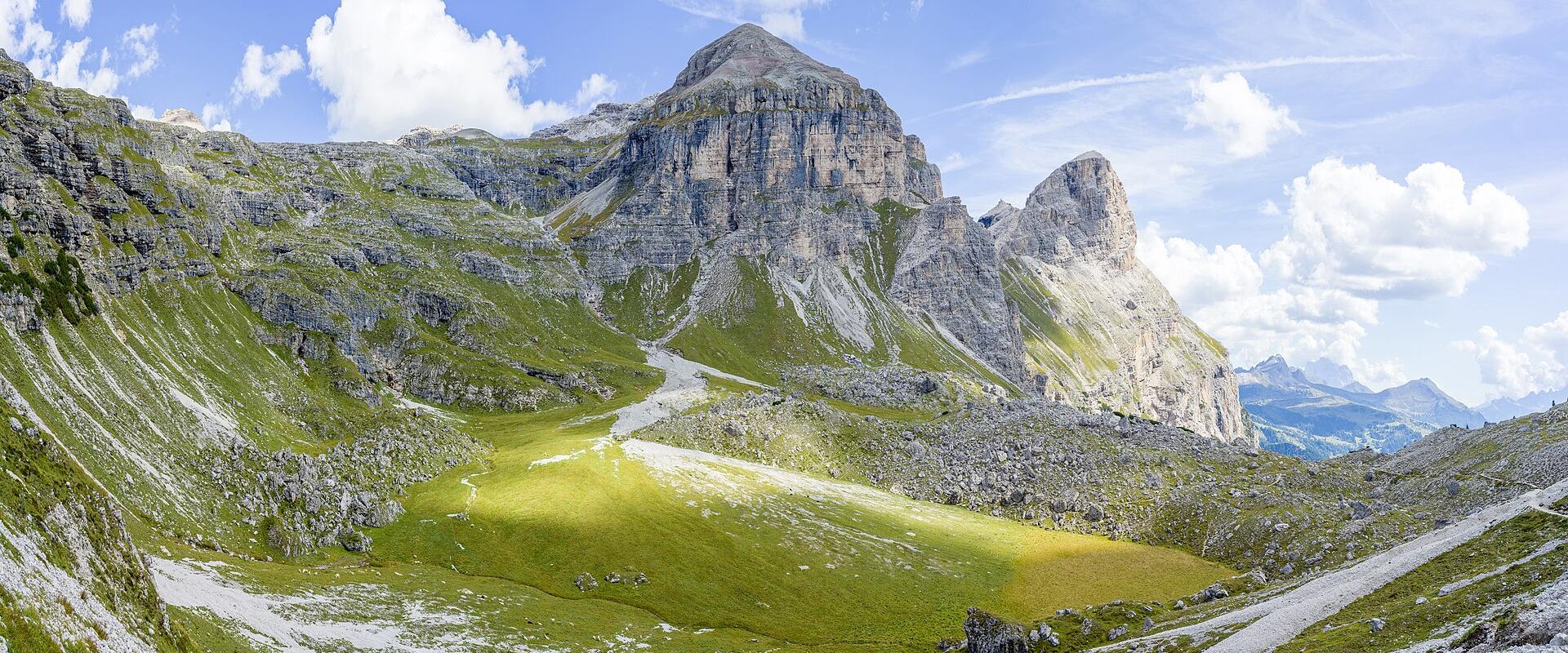 Sassongher Mountain